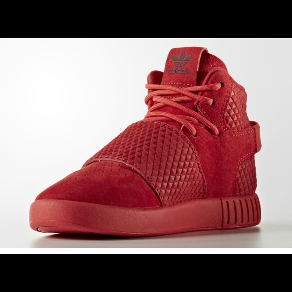 ADIDAS TUBULAR INVADER TRIPLE RED